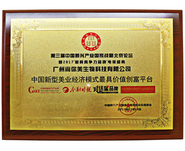 中國(guó)新型美業(yè)經(jīng)濟(jì)最具有公信力品牌